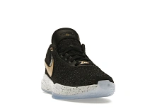 Фото № 4 с приближением к товару «‎Nike LeBron 20 Black Metallic Gold »