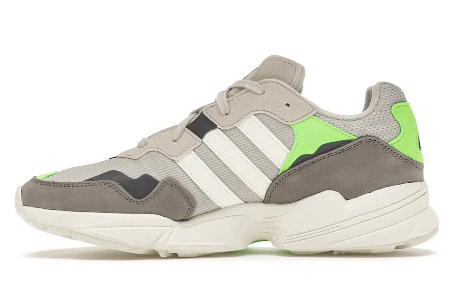 Фото № 3 с приближением к товару «‎adidas Yung-96 Off White Solar Green»
