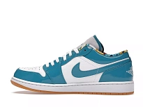 Фото № 5 с приближением к товару «‎Jordan 1 Low SE Barcelona Cyber Teal»