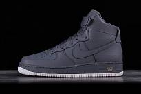 Фото № 2 с приближением к товару «‎Nike Air Force 1'07 High Sneakers Grey»