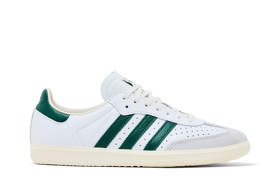 Фото № 2 с приближением к товару «‎Kith x adidas Samba White Collegiate Green»