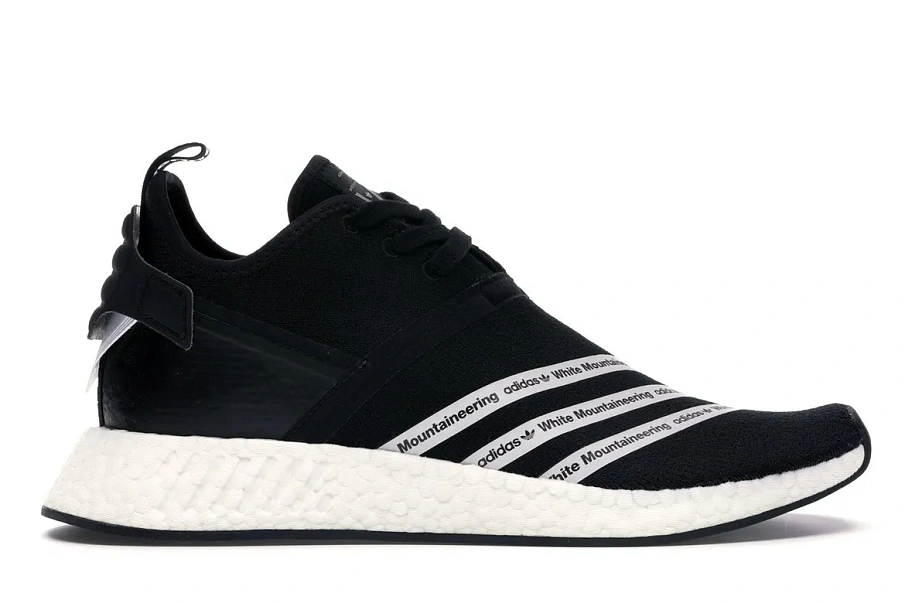 Фото № 1 с приближением к товару «‎adidas NMD R2 White Mountaineering Black»