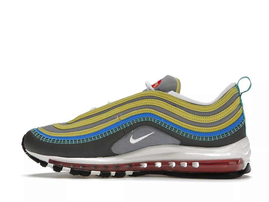 Фото № 4 с приближением к товару «‎Nike Air Max 97 Air Sprung Iron Grey»