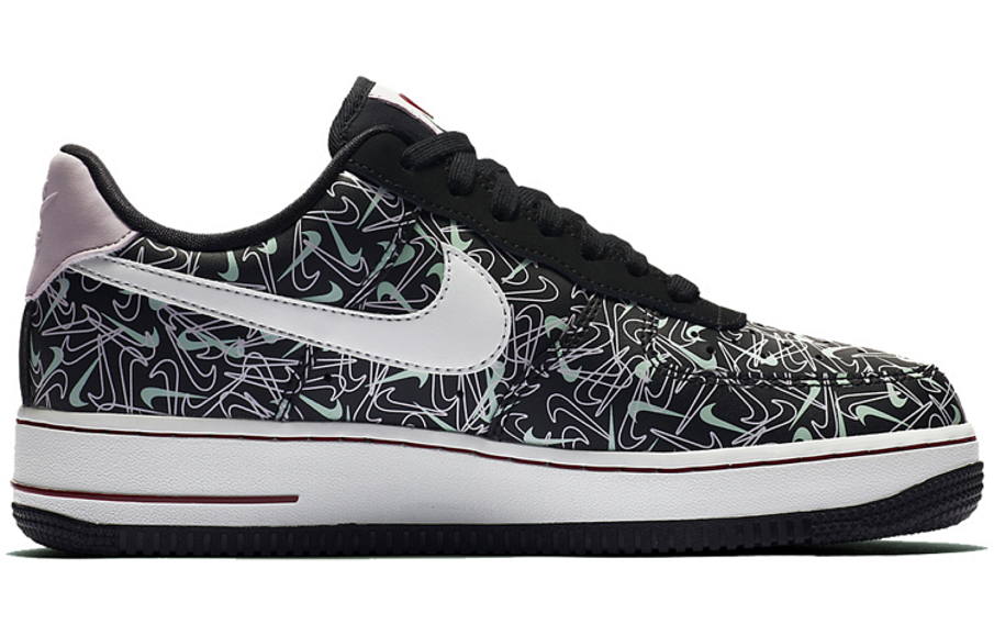 Фото № 2 с приближением к товару «‎Nike Wmns Air Force 1 '07 Low Se 'Valentine'S Day' BlackPistachio FrostIced LilacSummit White»