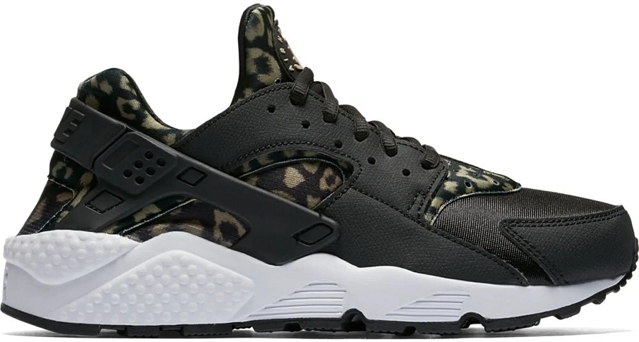 Фото № 1 с приближением к товару «‎Nike Air Huarache Run Print Leopard Black »