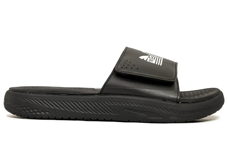 Фото № 1 с приближением к товару «‎Puma Softride Slide Nipsey Hussle TMC Black»