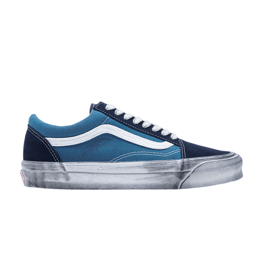 Фото № 1 с приближением к товару «‎Vans OG Old Skool LX Stressed - Navy»