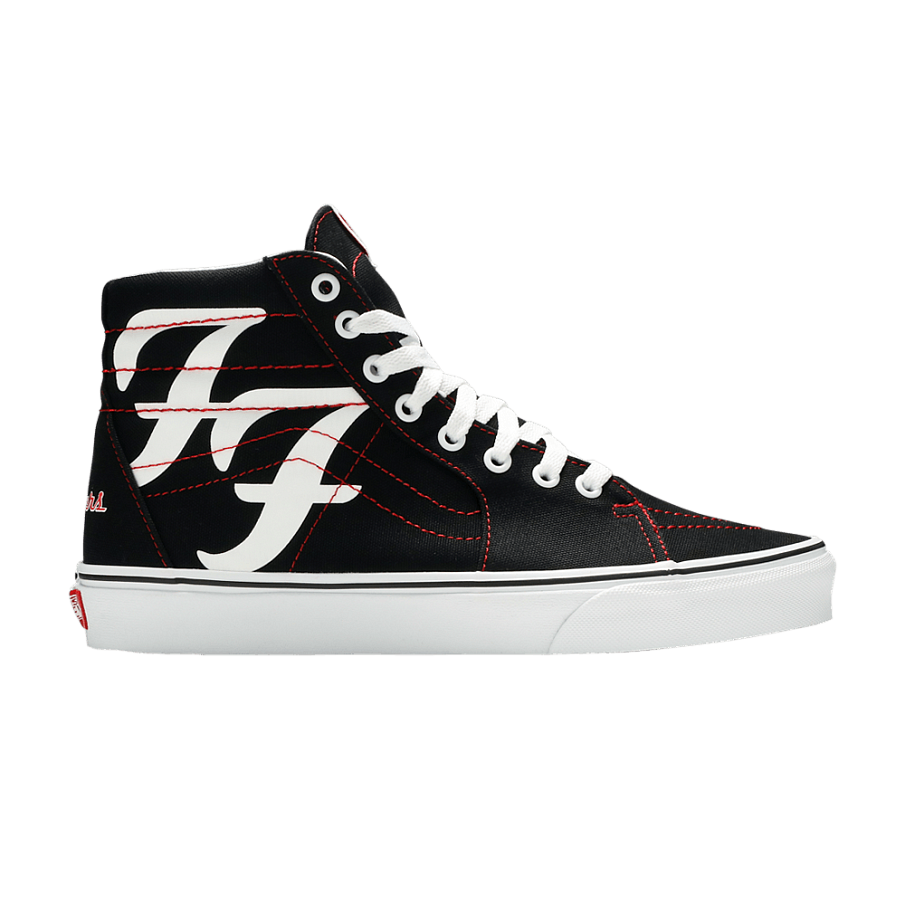 Фото № 1 с приближением к товару «‎Foo Fighters x Vans Sk8-Hi 25th Anniversary»