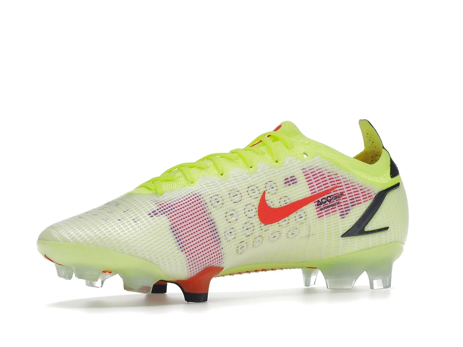 Фото № 4 с приближением к товару «‎Nike Mercurial Vapor 14 Elite FG Volt Black Bright Crimson»