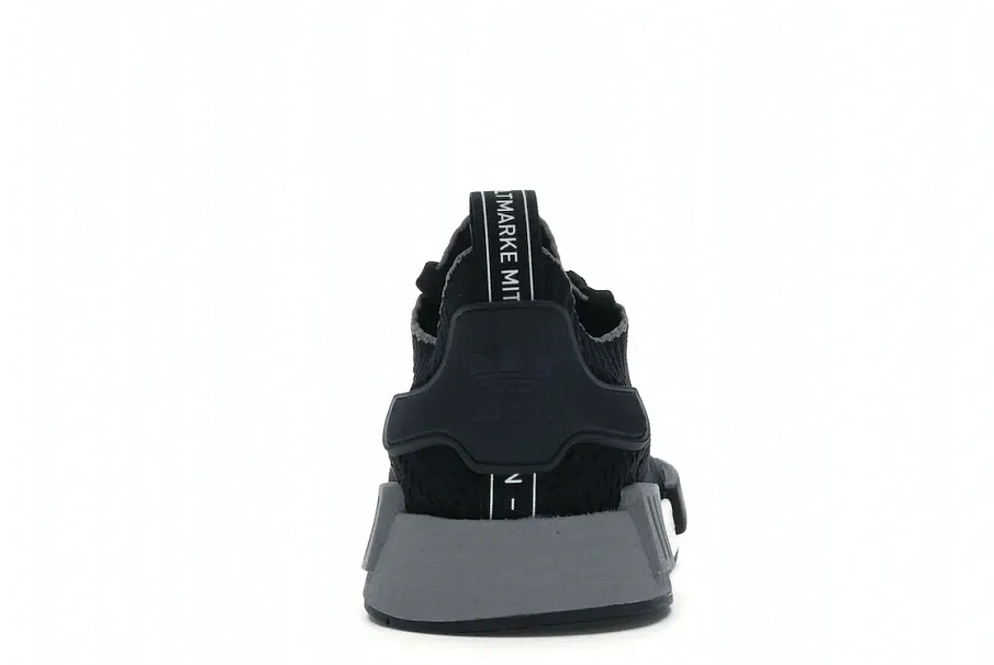 Фото № 4 с приближением к товару «‎adidas NMD R1 Black Grey Three»