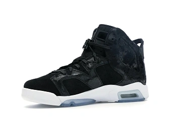 Jordan 6 Retro Heiress Black Suede  - 2