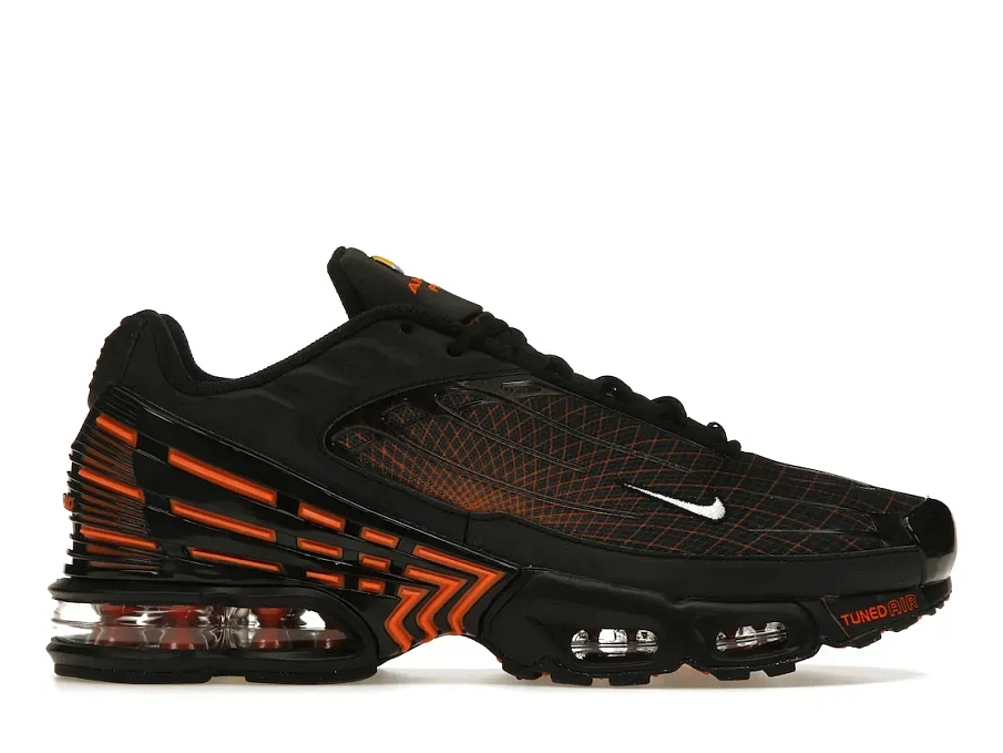 Фото № 1 с приближением к товару «‎Nike Air Max Plus 3 Black Orange Spirograph»