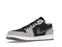 Фото № 5 с приближением к товару «‎Jordan 1 Low SE Crater Black Grey»
