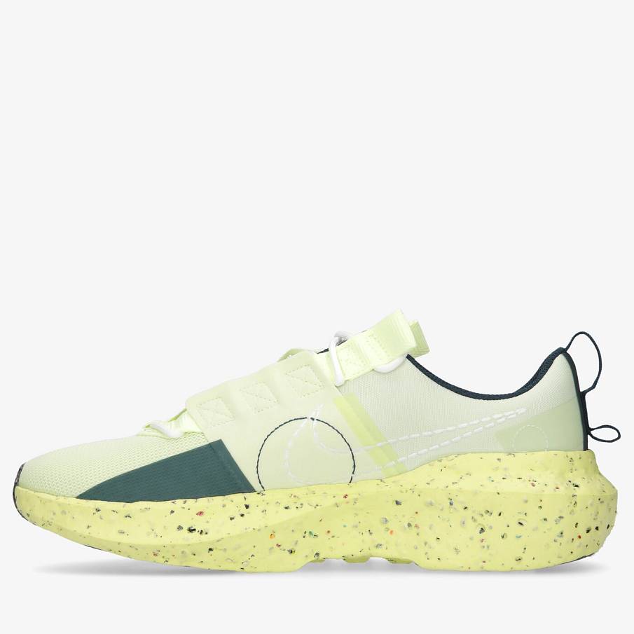 Фото № 2 с приближением к товару «‎Nike Crater Impact "Lime Ice" Running Shoes Yellow»
