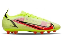 Фото № 1 с приближением к товару «‎Nike Mercurial Vapor 14 Elite HG Volt Black Bright Crimson»