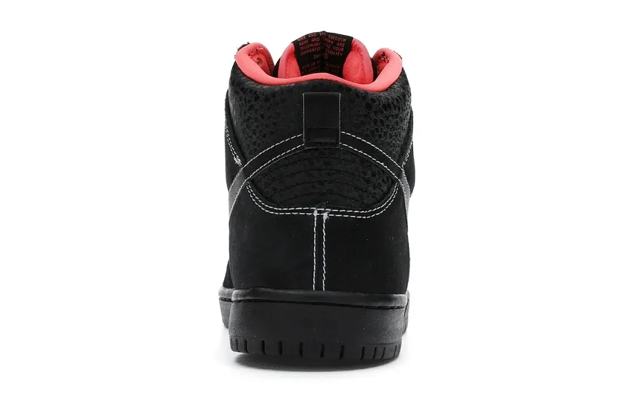 Фото № 4 с приближением к товару «‎Nike SB Dunk High Black Safari Atomic Red»
