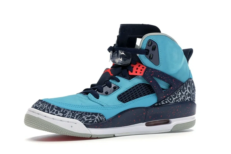 Фото № 2 с приближением к товару «‎Jordan Spizike Turquoise Blue»