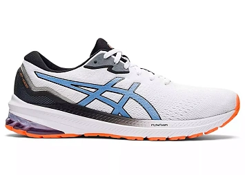 ASICS GT-1000 11 White Blue Harmony Orange - 1