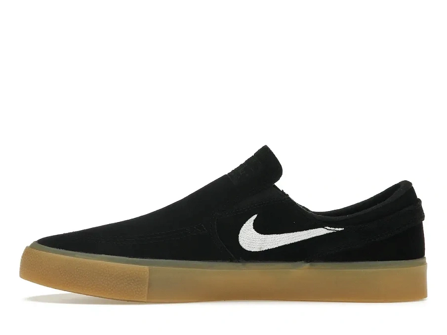 Фото № 3 с приближением к товару «‎Nike SB Zoom Janoski Slip RM Black White Gum»