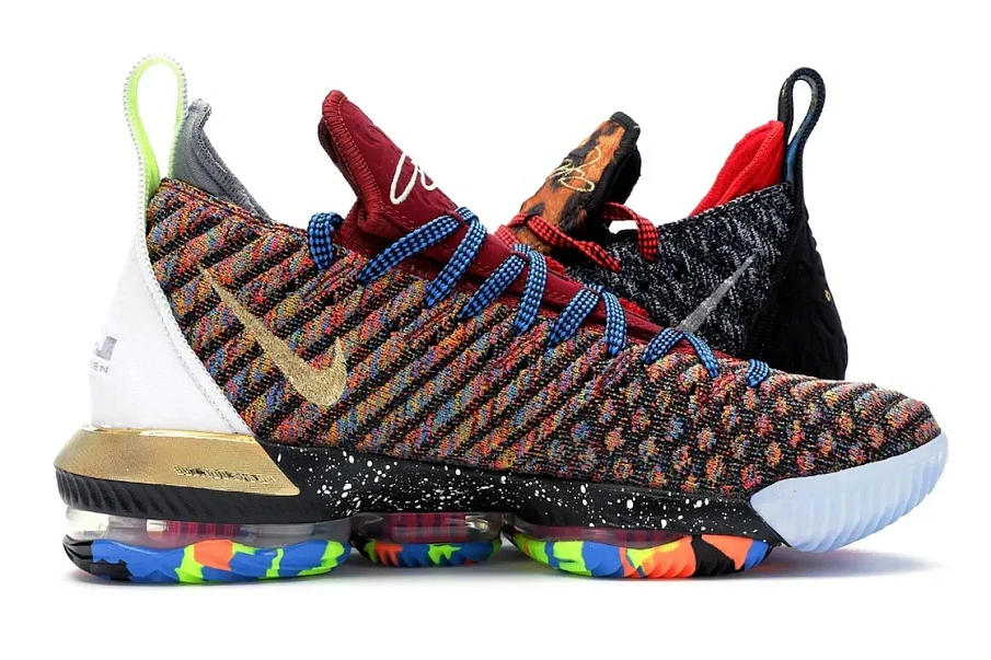 Фото № 3 с приближением к товару «‎Nike LeBron 16 What The 1 Thru 5»