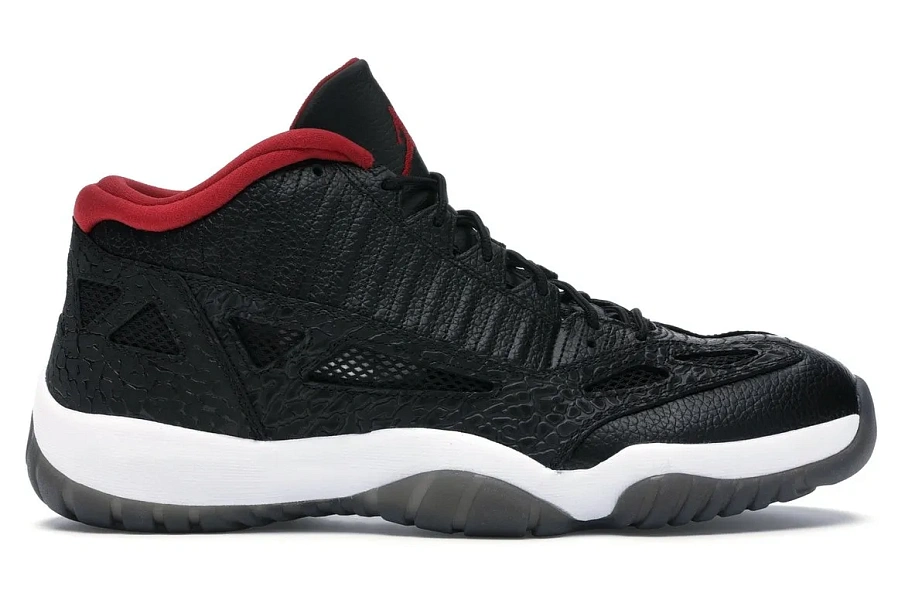 Фото № 1 с приближением к товару «‎Jordan 11 Retro Low IE Black Varsity Red (2011)»