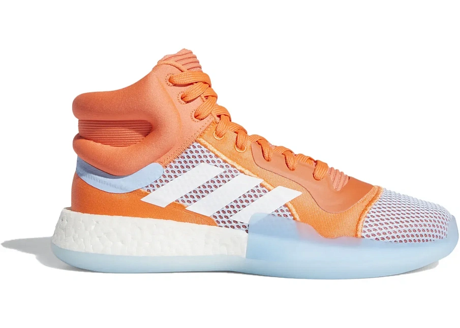 Фото № 1 с приближением к товару «‎adidas Marquee Boost Hi-Res Coral Blue»
