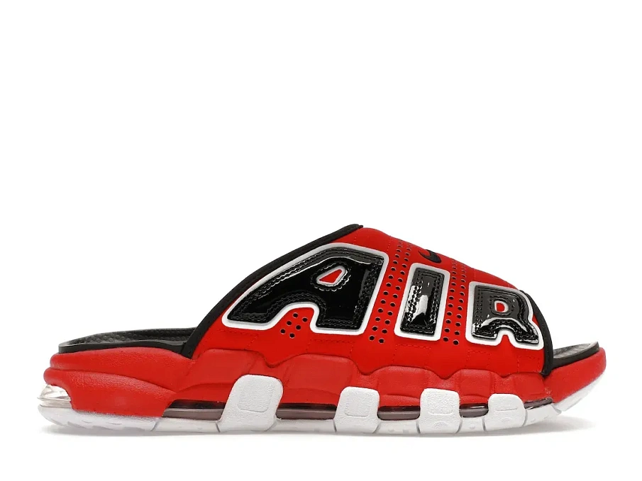Фото № 1 с приближением к товару «‎Nike Air More Uptempo Slide University Red»