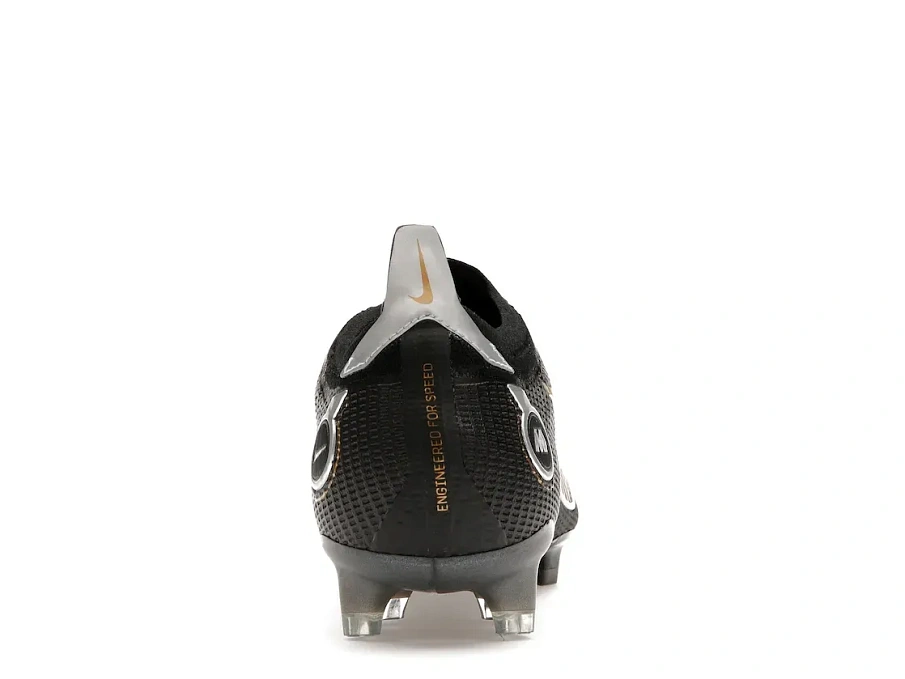 Фото № 4 с приближением к товару «‎Nike Mercurial Vapor 14 Elite FG Black Metallic Silver Cave Stone Metallic Gold»