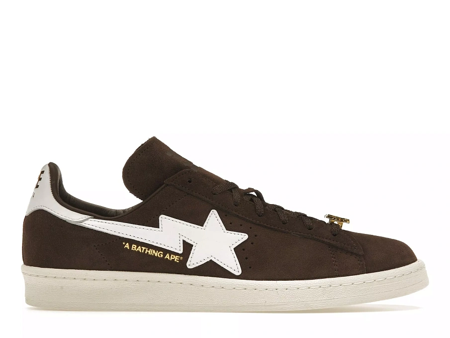 Фото № 1 с приближением к товару «‎adidas Campus 80s Bape 30th Anniversary Brown»