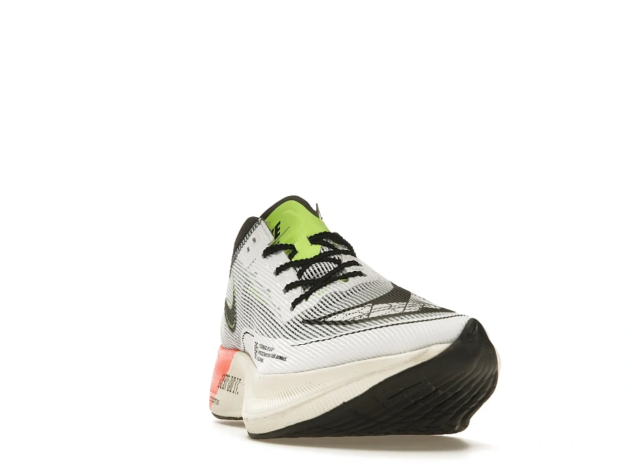 Фото № 3 с приближением к товару «‎Nike ZoomX Vaporfly Next% 2 Coconut Milk Ghost Green Bright Crimson»