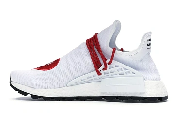 adidas NMD HU Pharrell Human Made White Red - 4
