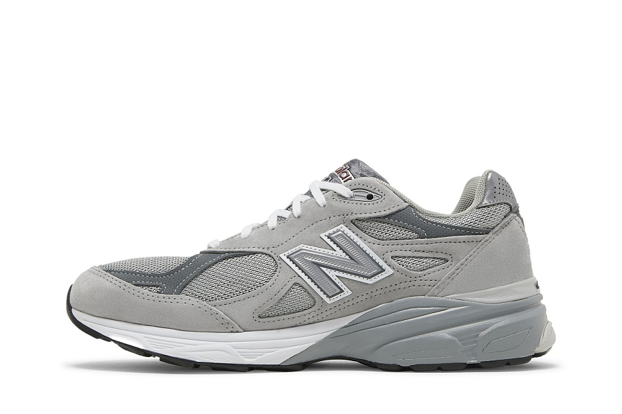 Фото № 4 с приближением к товару «‎New Balance 990v3 Made in USA Grey»