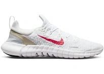 Фото № 1 с приближением к товару «‎Nike Free Run 5.0 Next Nature White Siren Red Sanddrift»