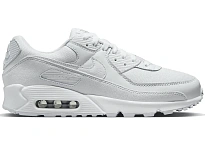 Фото № 1 с приближением к товару «‎Nike Air Max 90 Premium White Metallic Silver (2023)»