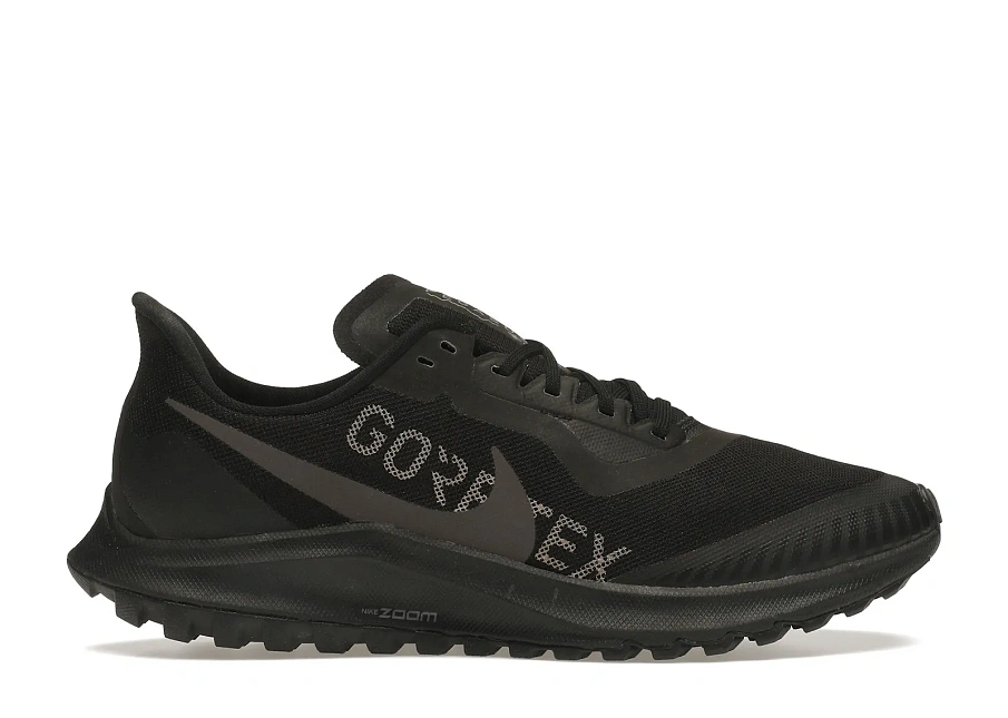 Фото № 1 с приближением к товару «‎Nike Air Zoom Pegasus 36 Trail Gore-tex Black »