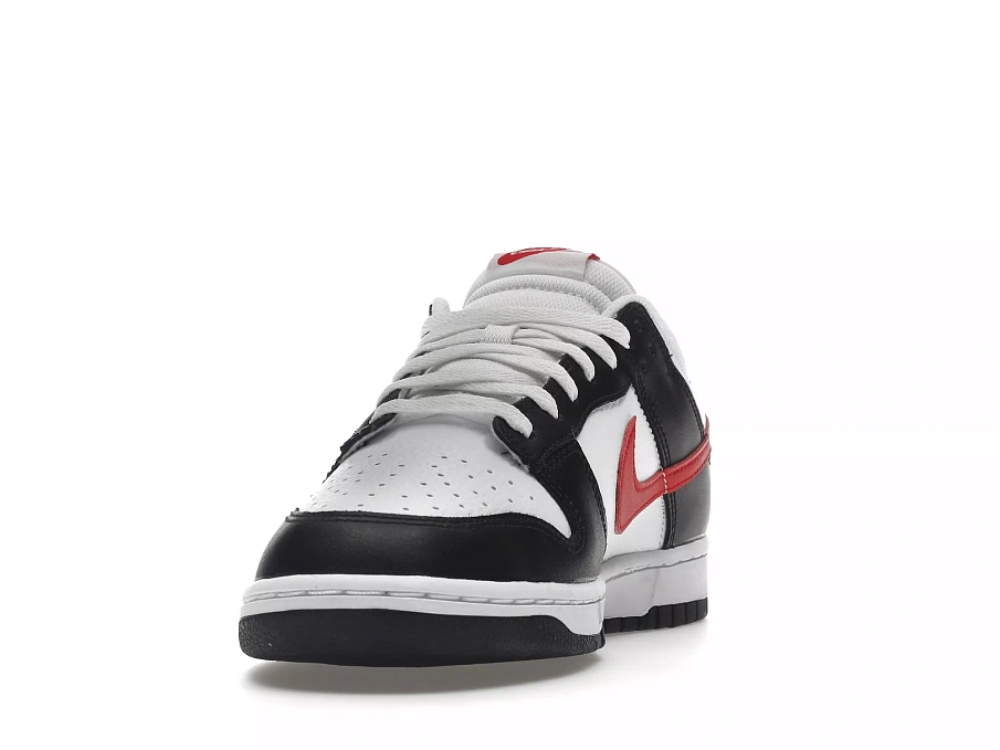 Фото № 4 с приближением к товару «‎Nike Dunk Low Retro Red Swoosh Panda»
