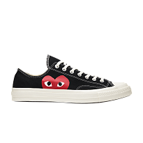 Фото № 1 с приближением к товару «‎Comme des Garçons Play x Converse Chuck 70 Low Black»