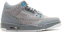 Фото № 1 с приближением к товару «‎Jordan 3 Retro Flip Cool Grey Blue Glow »