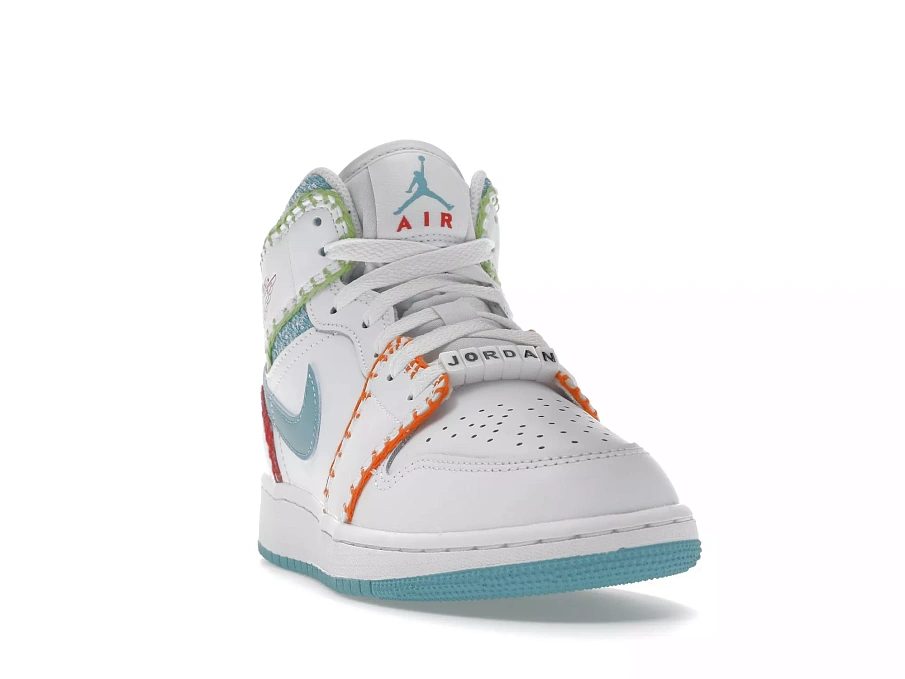 Фото № 6 с приближением к товару «‎Jordan 1 Mid Multi Knit »