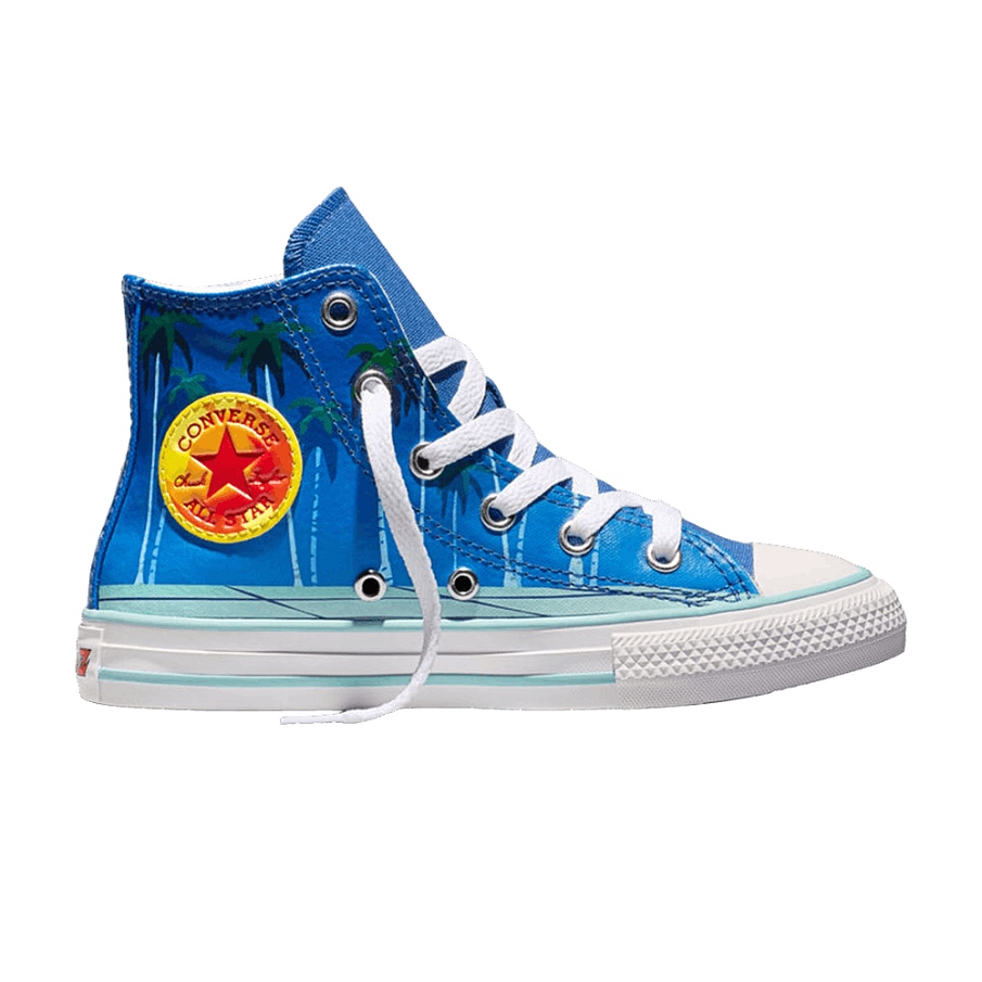 Фото № 1 с приближением к товару «‎Dragon Ball Z x Converse Chuck Taylor All Star High GS Fusion»