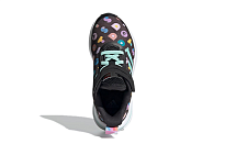 Фото № 4 с приближением к товару «‎Lego Dots x adidas Fortarun J BlackBlue»