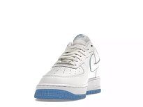 Фото № 4 с приближением к товару «‎Nike Air Force 1 '07 Low White University Blue Sole»