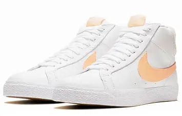Nike SB Zoom Blazer Mid White Celestial Gold - 4