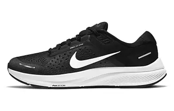 Nike Air Zoom Structure 23 Running Shoes Black White - 1