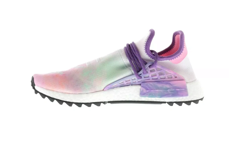 Фото № 4 с приближением к товару «‎adidas Human Race NMD Pharrell Holi Festival (Pink Glow)»