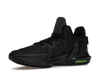 Nike LeBron Witness 6 Black Fluorescent Yellow - 2