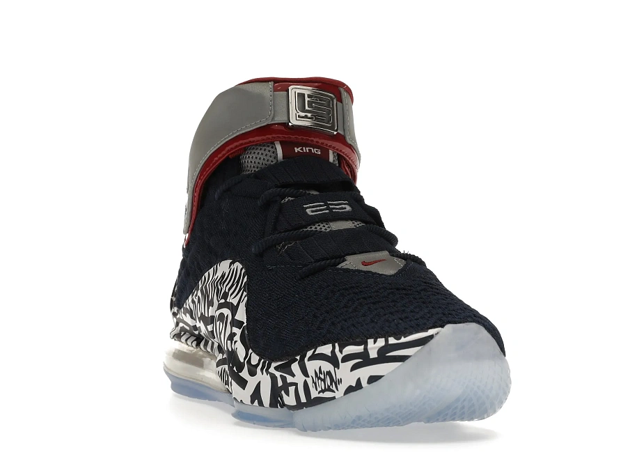 Фото № 4 с приближением к товару «‎Nike LeBron 17 Graffiti Remix»