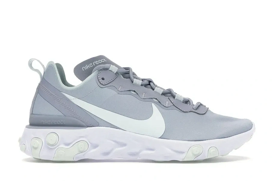 Фото № 1 с приближением к товару «‎Nike React Element 55 Wolf Grey Ghost Aqua »