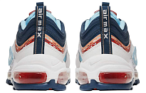 Фото № 3 с приближением к товару «‎Nike Air Max 97 Gs 'Swoosh Chain' WhiteBlueOrange»