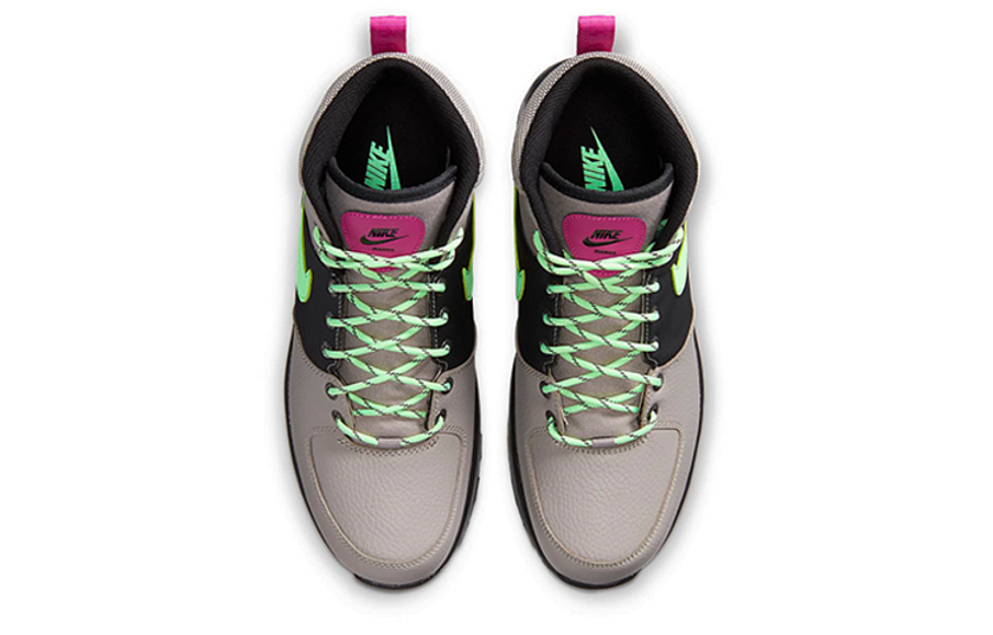 Фото № 4 с приближением к товару «‎Nike Manoa Leather SE GreyBlackGreen»